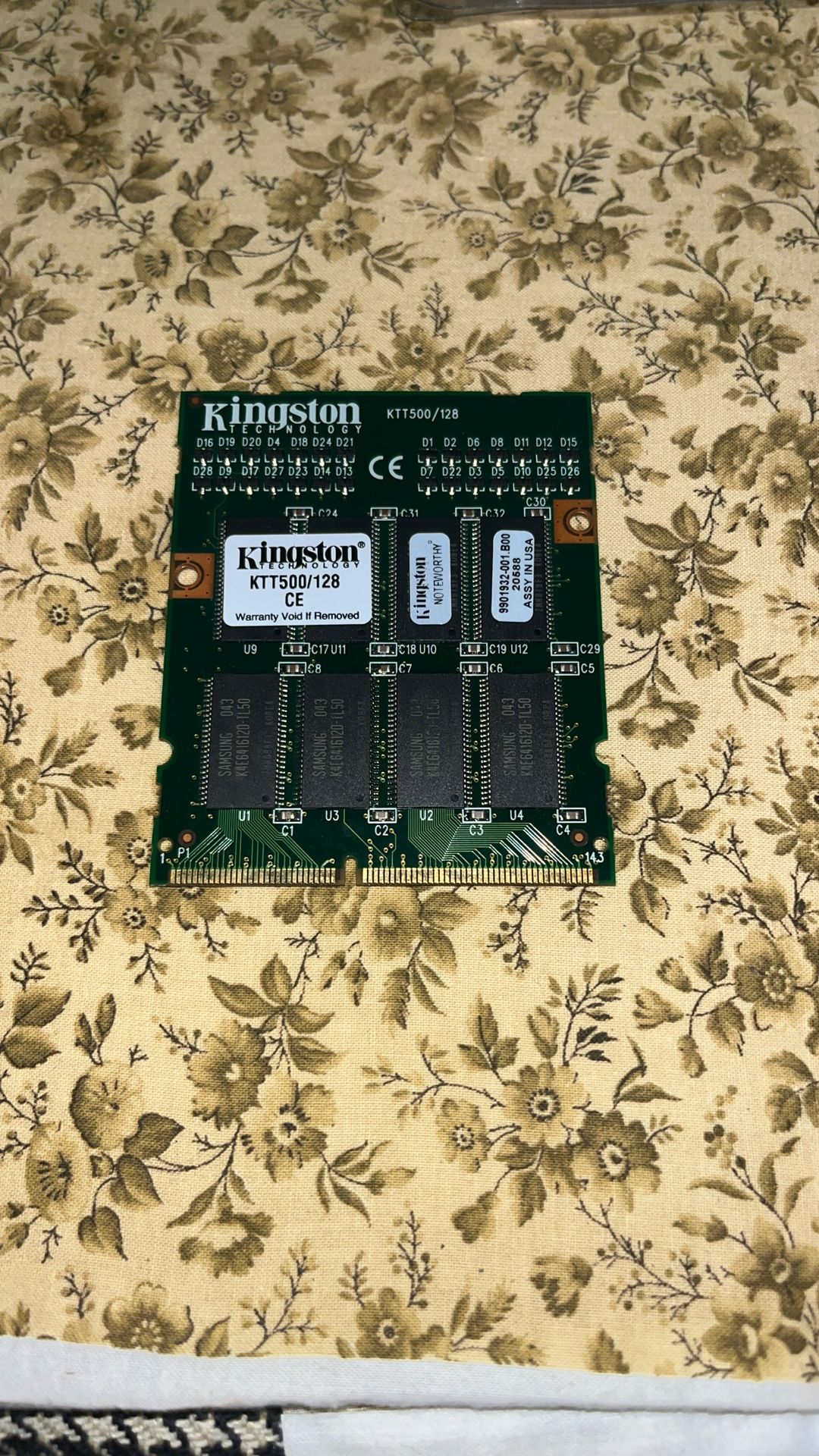 Vintage Kingston Ktt500/128