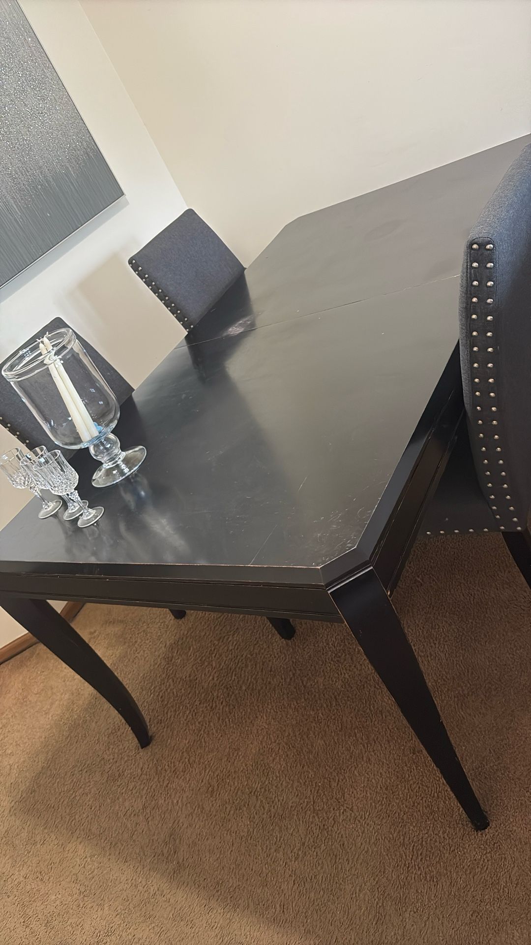 Black Dining Table
