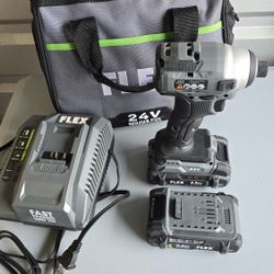 FLEX 24-volt 1/4-in Brushless Cordless Impact Driver 