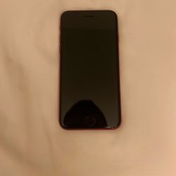 Red iPhone SE (3rd Gen) – Like New, Factory Reset, Unlocked