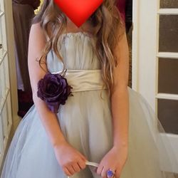 Custom Tulle Flower Girl Dress