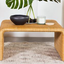Rattan Woven Coffee Table 