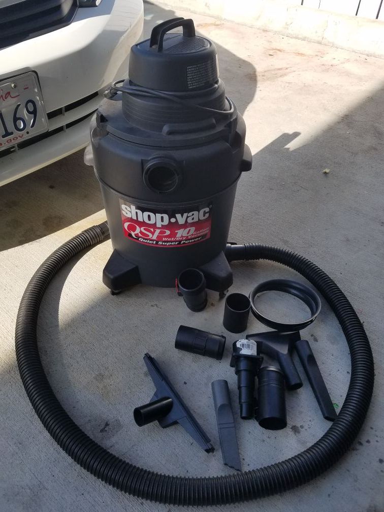 Shop.vac QSP 10 gallon wet/dry vacuum quiet super power