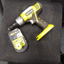 Ryobi Drill With Battery