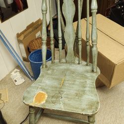 Vintage Solid Wood Chair