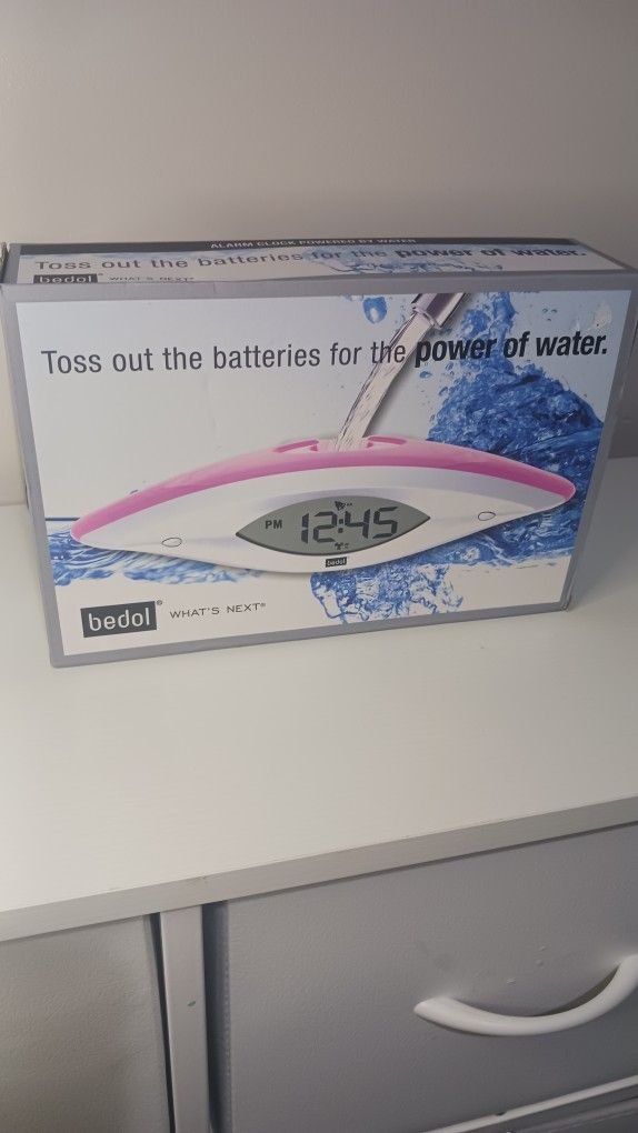 Alarm Clock Powered By Water