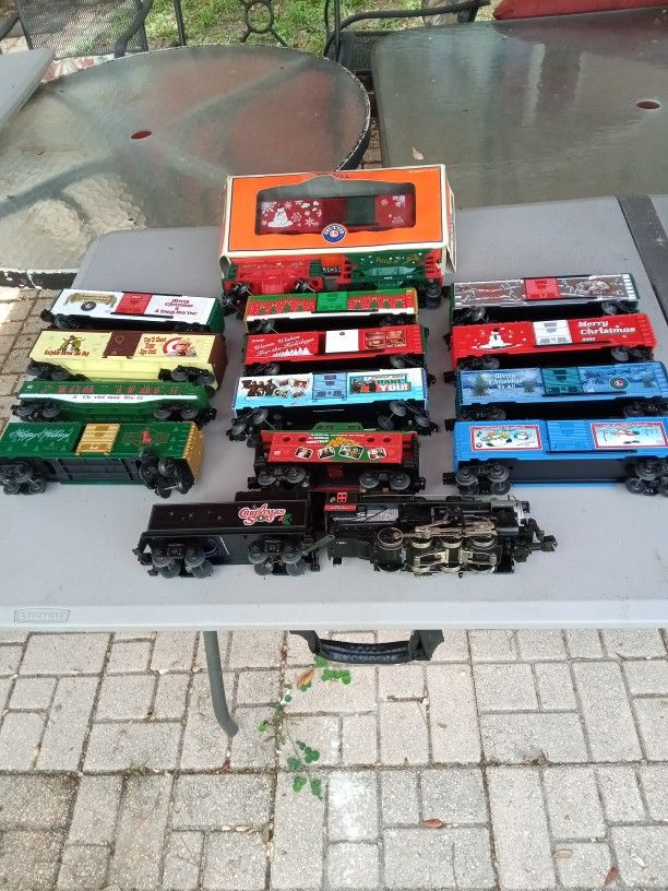 Lionel Christmas Car Collection