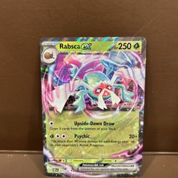 Pokemon TCG Rabsca Ex #25 Destined Rivals
