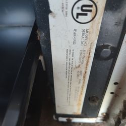 Electric oven flat top white $220