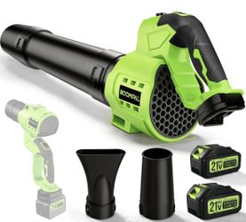 Leaf Blower Cordless with Battery and Charger