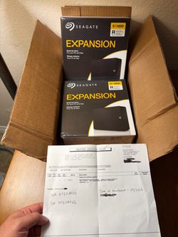 Seagate Expansion 6TB HDD - External Hard Drive