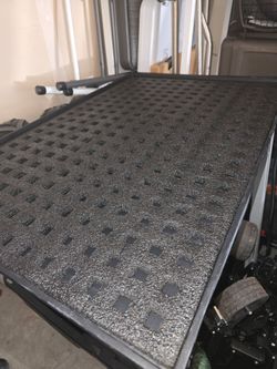 XL- dog potty Black Plastic Tray with Perforated Foam