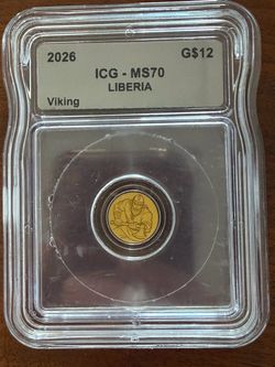 Gold coin - Viking - 1/100 0 oz gold