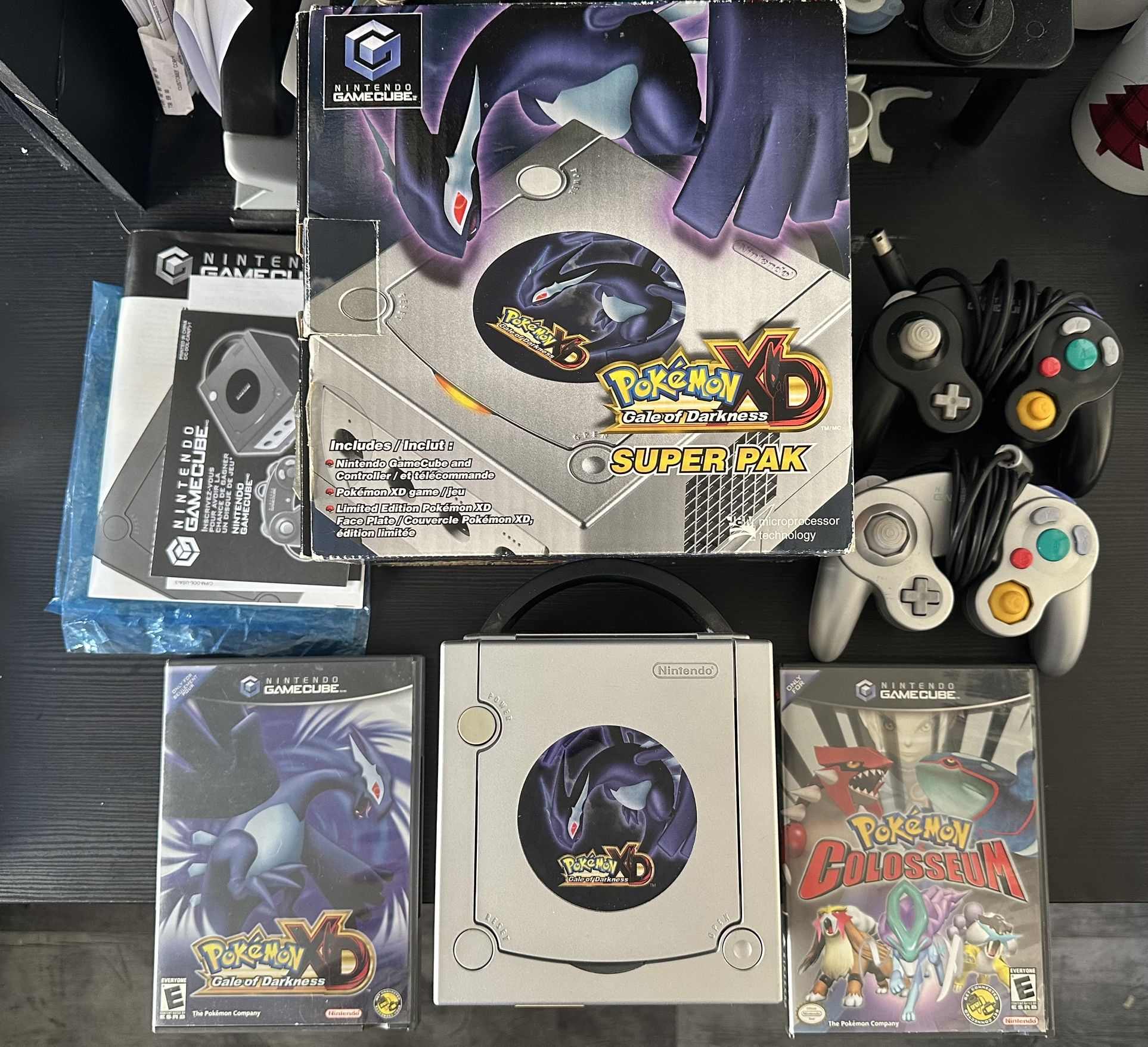 Pokemon Gale of Darkness GameCube Console CIB Bundle – Fully Tested