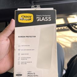 OtterBox screen protector for iPhone 13 and 13 Pro
