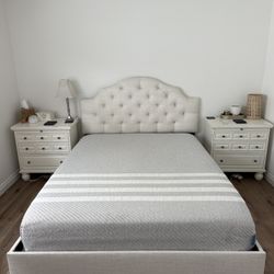 Queen Bed Frame And Leesa Mattress