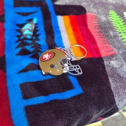 49ers key chain