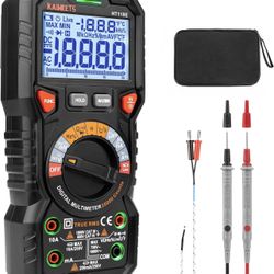 KAIWEETS HT118E Digital Multimeter TRMS 20000 Counts with Higher Resolution Auto-Ranging Voltmeter Accurately Measures Voltage Current Resistance Diod