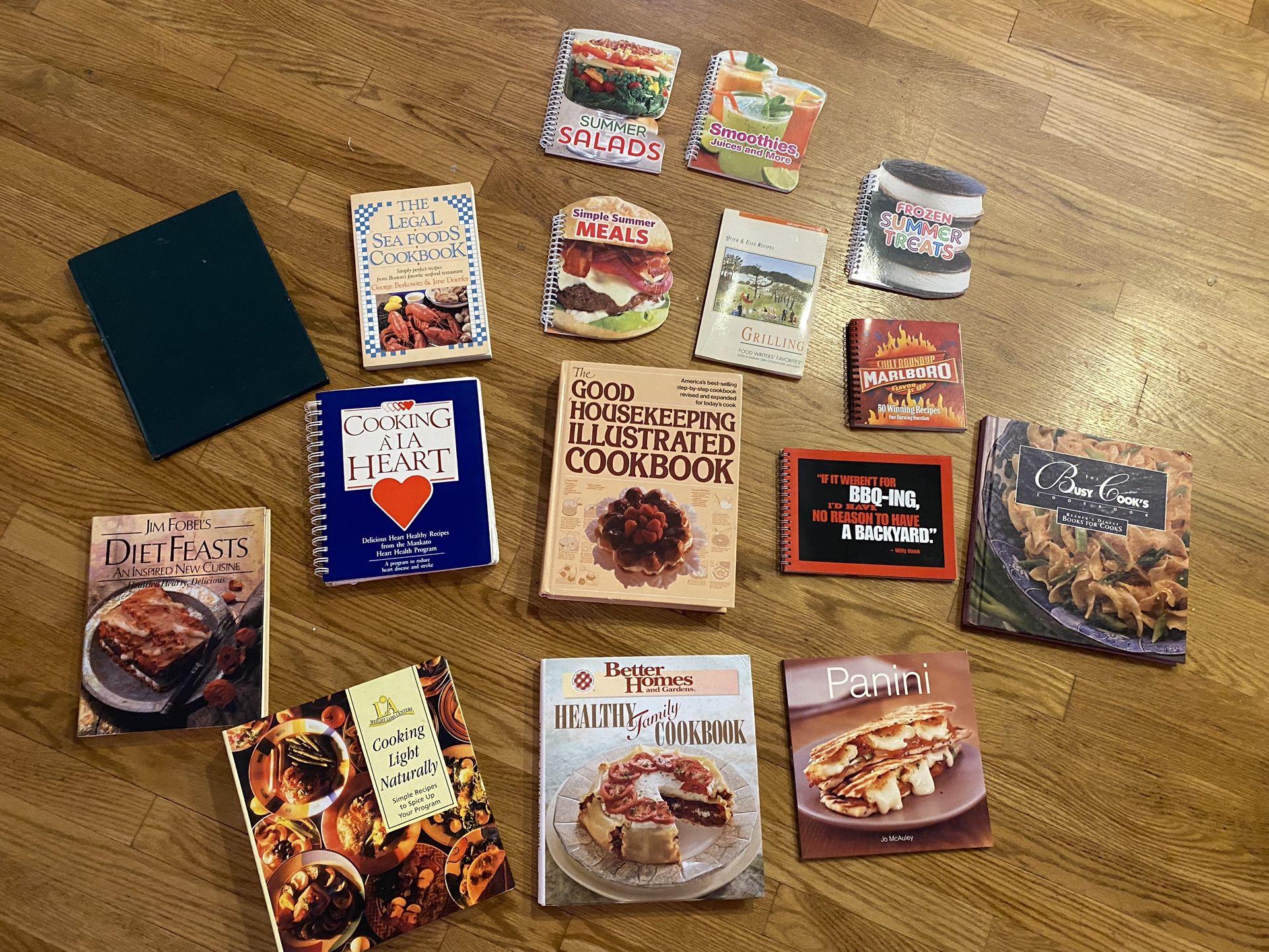 16 cookbooks  Pick up location 1395 Sylvan Ave., Bridgeport, CT across the street from the police community center 
