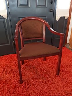 Loewenstein Vintage Mid Century Modern Cherry Bentwood Armchair - Rare!