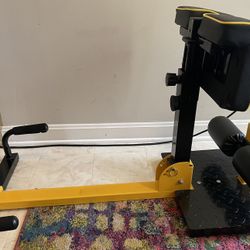 Gpolus 8-in-1 Multifunctional Squat Machine Deep Sissy Squat Home Gym