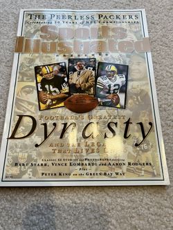 Sports Illustrated The Peerless Packers Footballs Greatest Dynasty Mag