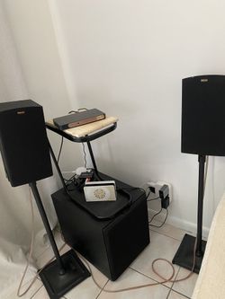 120in Home Movie Theater Projector + Surround Sound