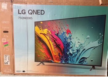 75 LG tv qned smart 4k hdtv 120hz $55 down on Finacing free delivery 6 month warranty