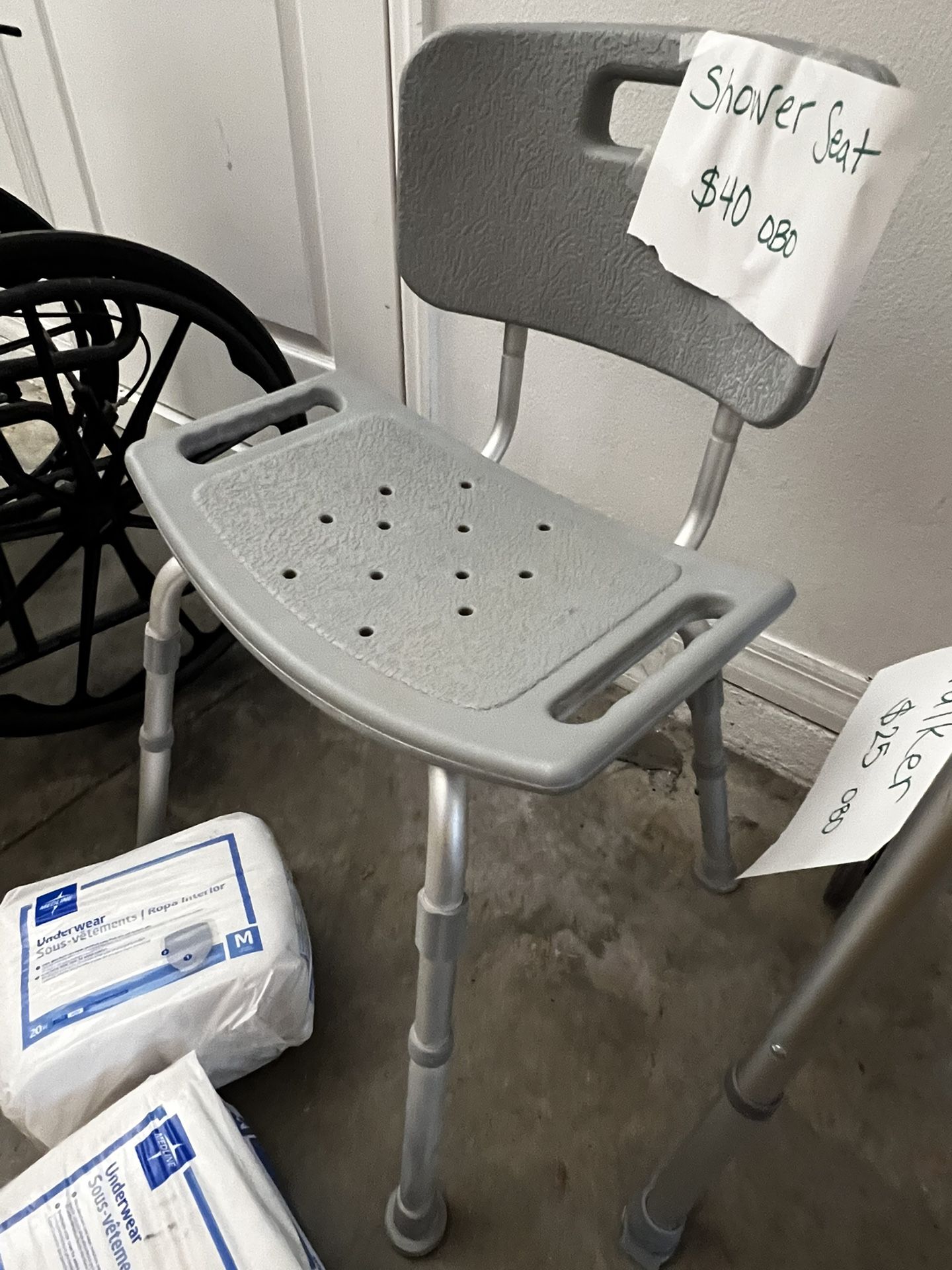 Shower Chair, Geriatric Supplies