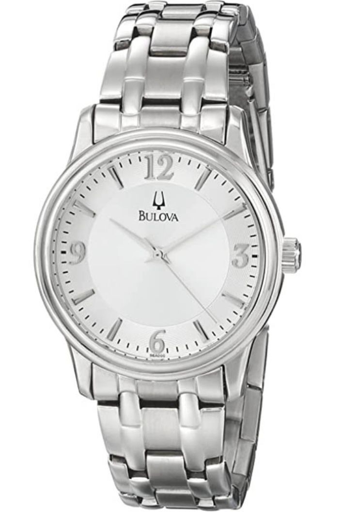 Bulova Corporate Exclusive Silver Tone Stainless Steel Men's Watch