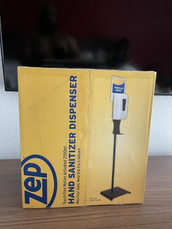 Hand Sanitizer Cordless Station With Stand New