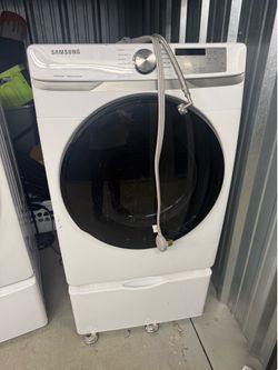 Washer and dryer set