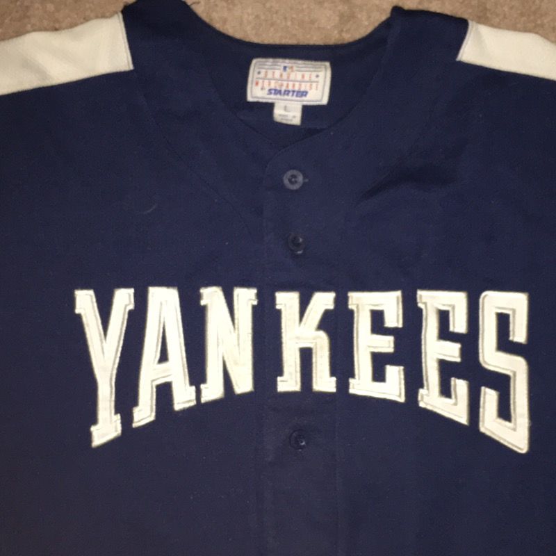 Sz.large Yankees starter baseball jersey