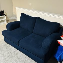 Navy Blue Sofa & Loveseat set