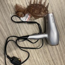 Hair Dryer + Hair Cutter Scissors Set 