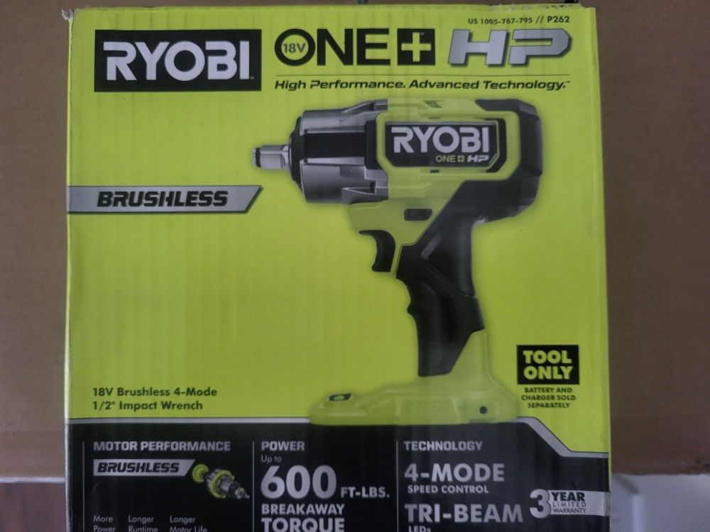 Ryobi One+HP 4Mode Torque