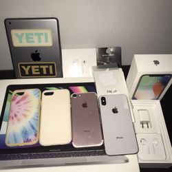 Headphones, iPad and iphones