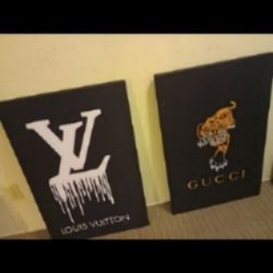 $40 For Both Wall Pictures Good Condition