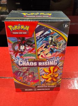 Pokemon Mega Evolution Chaos Rising Booster Bundle