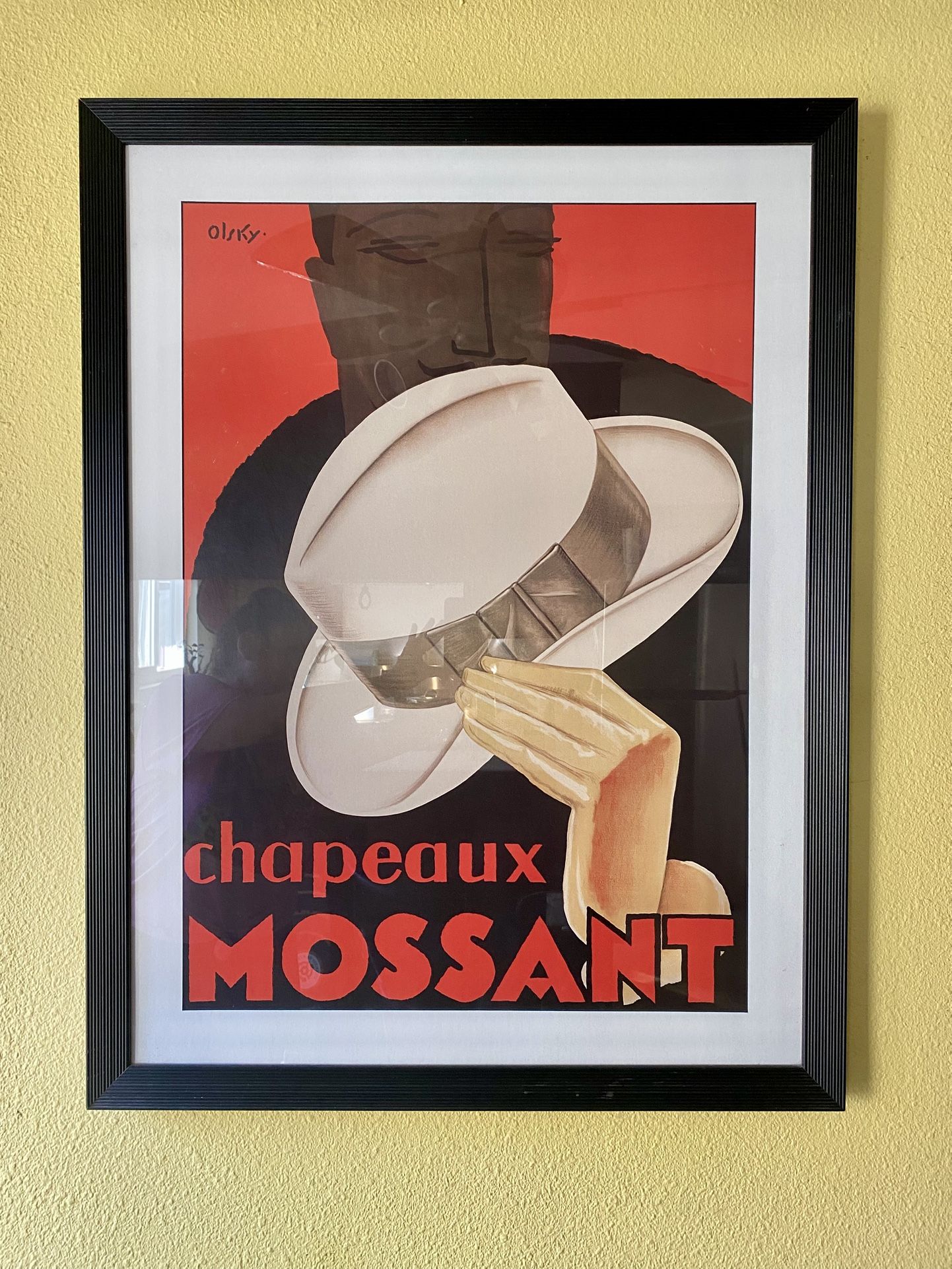 Chapeau Mossant Art Work Frame
