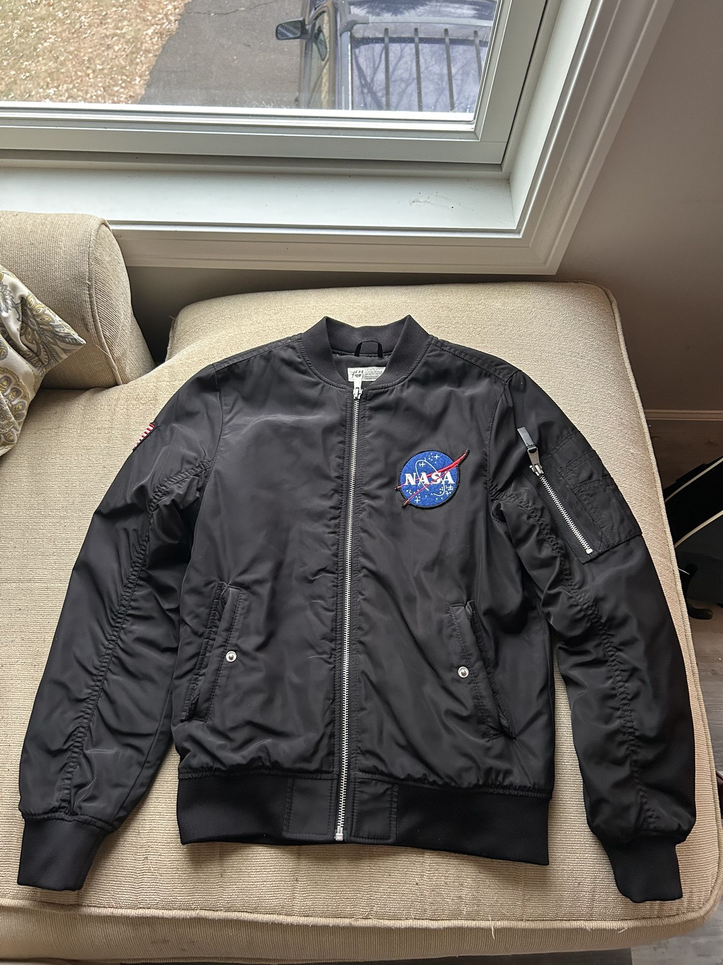 NASA Bomber Jacket Size Youth Medium Price Negotiable