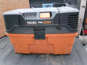 Rigid vac 4.5 gallon pro pac