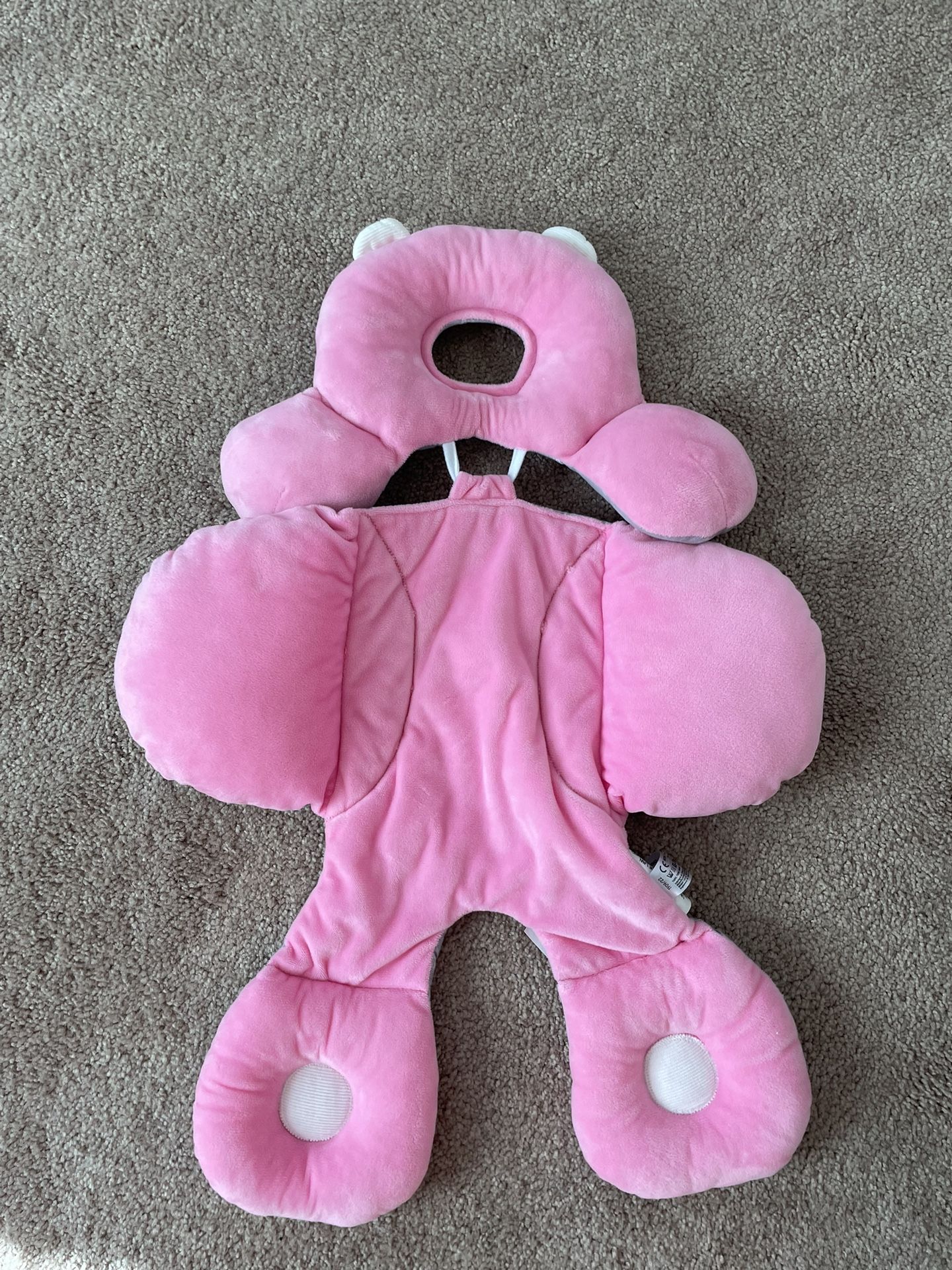 Pink Bear Shaped Baby Pillow (Prevents Flathead) 