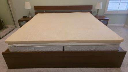 King foam toppers x 2