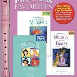 Disney Princess Favorites Learn & Play Pack - Recorder and Books NEW 000102842