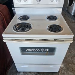 Whirlpool Stove Range 