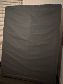 box spring queen bed
