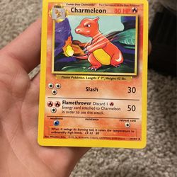 Charmeleon Pokémon Card For Sale