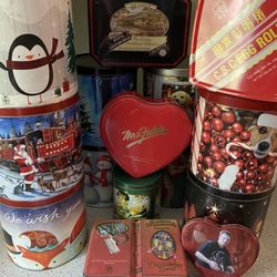 Assorted Tins  