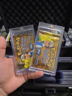 Pokémon Topps TV Animation Edition Booster Packs x2